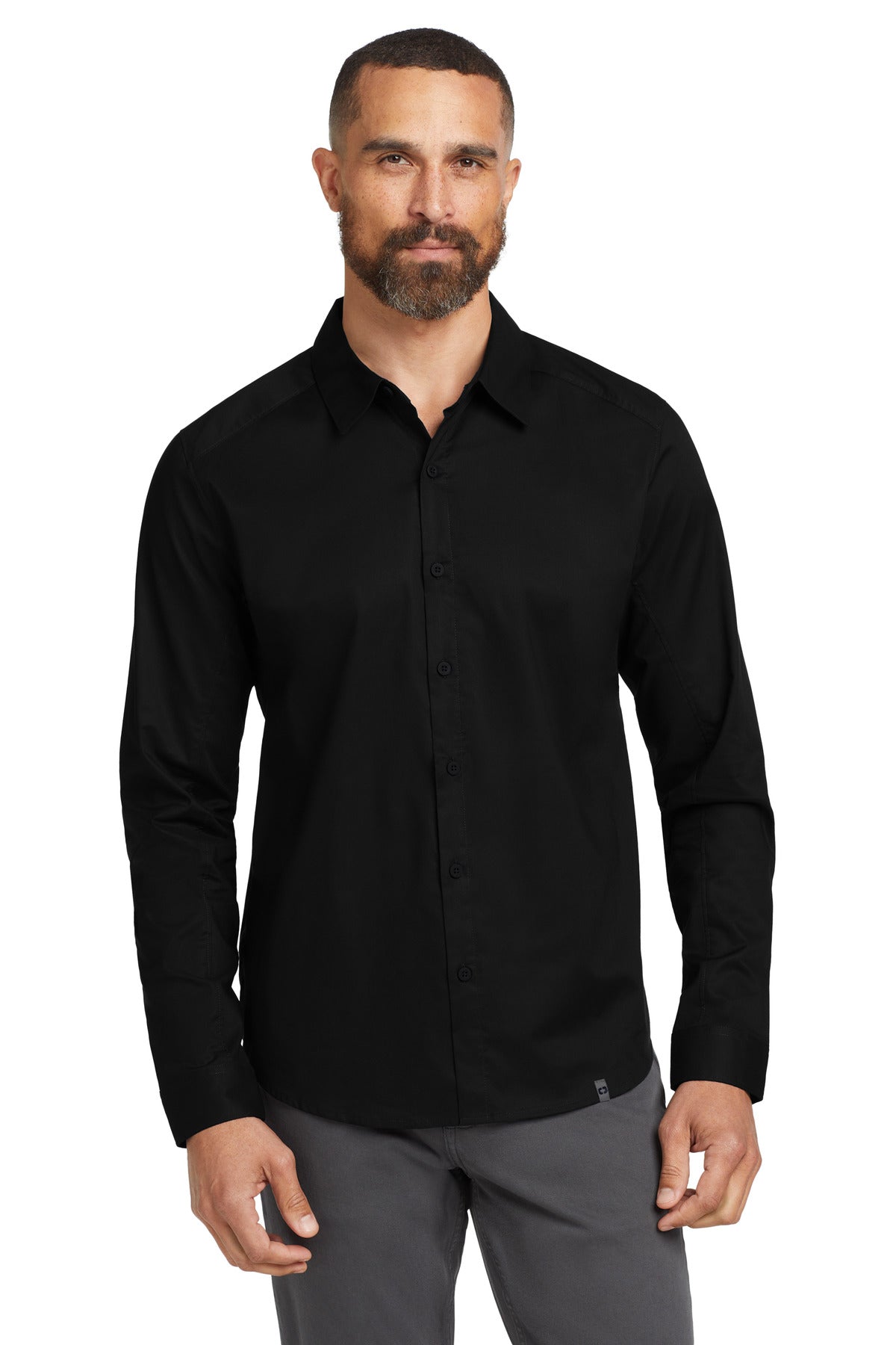 OGIO ® Commuter Woven Shirt. OG1002 - Blacktop - 2XL