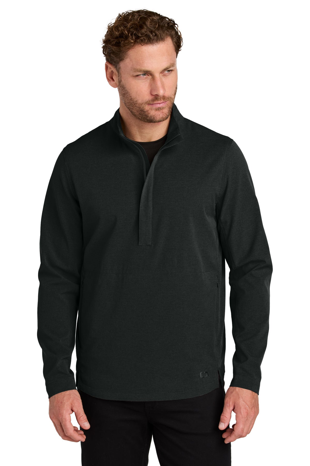 OGIO® Aspect 1/2-Zip Pullover OG1003 - Blacktop - 2XL