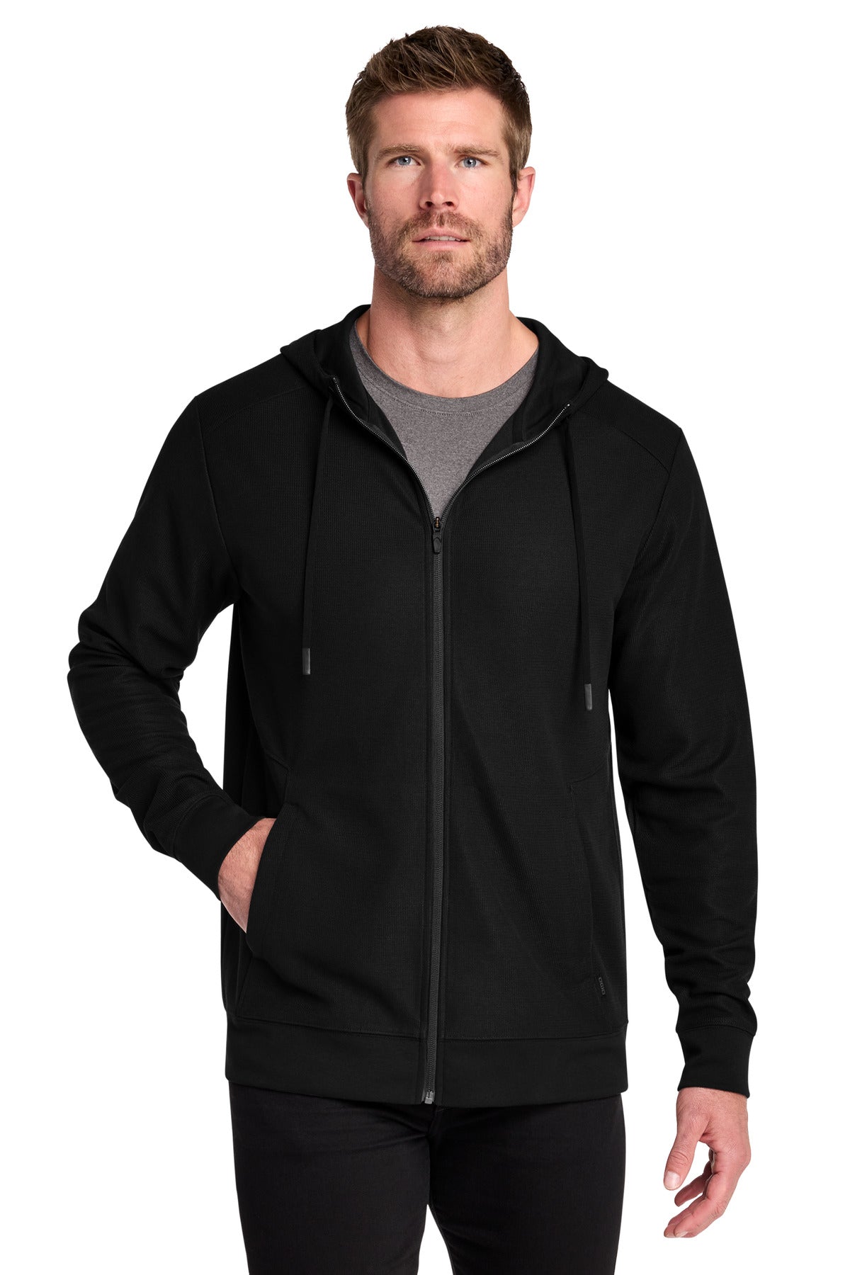 OGIO® Revive Full-Zip OG162 - Blacktop - 2XL