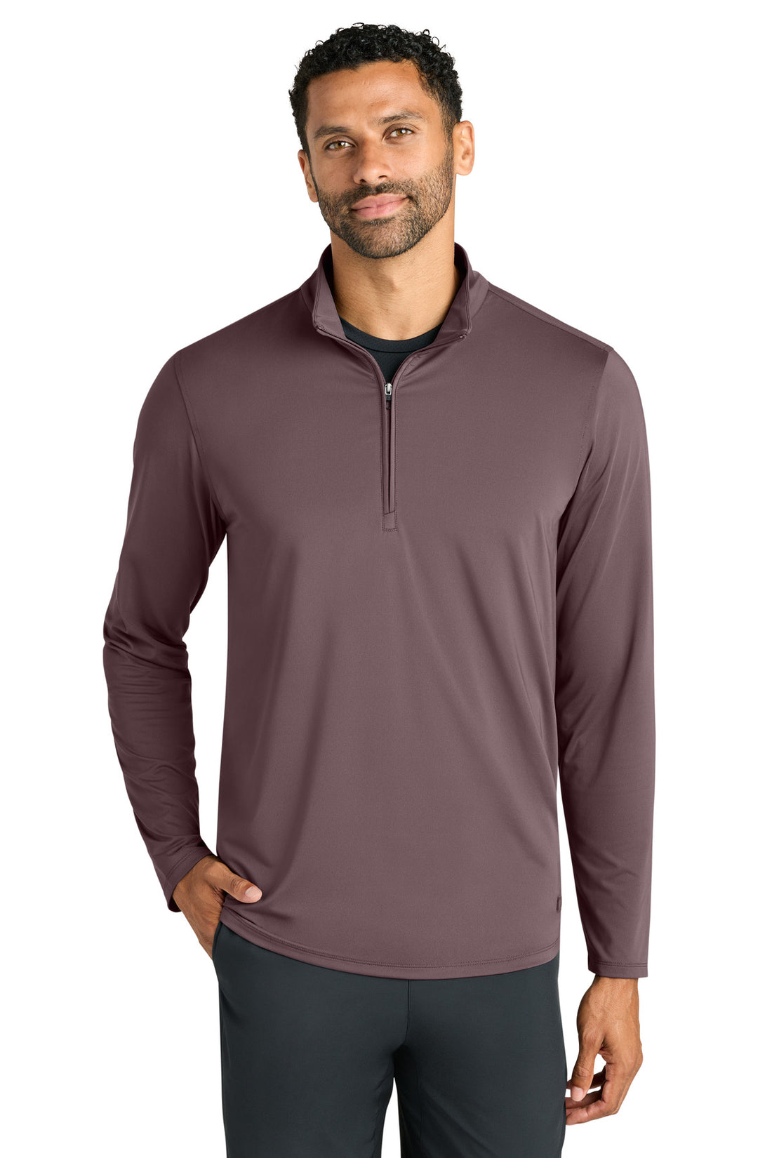 OGIO® Regain 1/4-Zip OG172 - Ashen Plum - 2XL