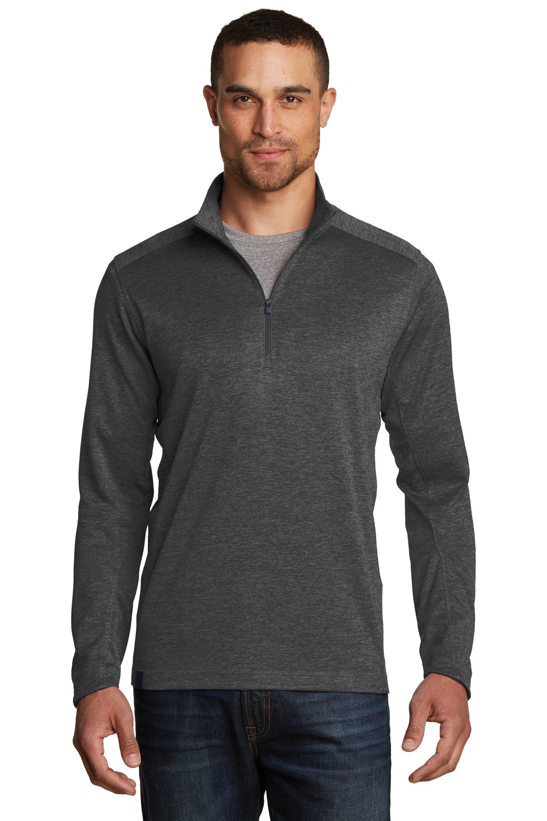 OGIO® Pixel 1/4-Zip. OG202 - Blacktop - 2XL