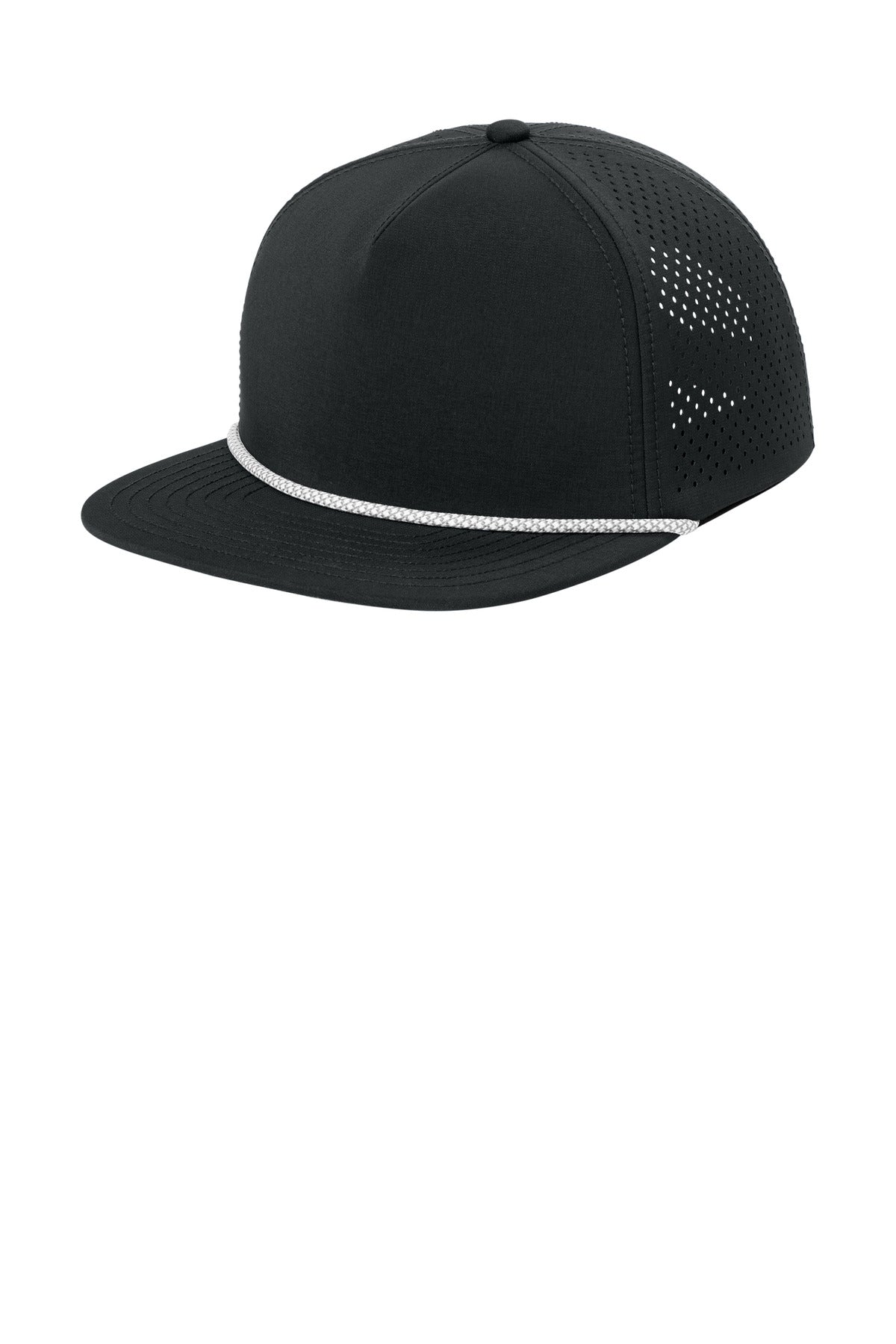 OGIO® 5-Panel Rope Performance Cap OG607 - Blacktop - L