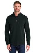 OGIO® Transcend 1/4-Zip OG861 - Blacktop - 2XL