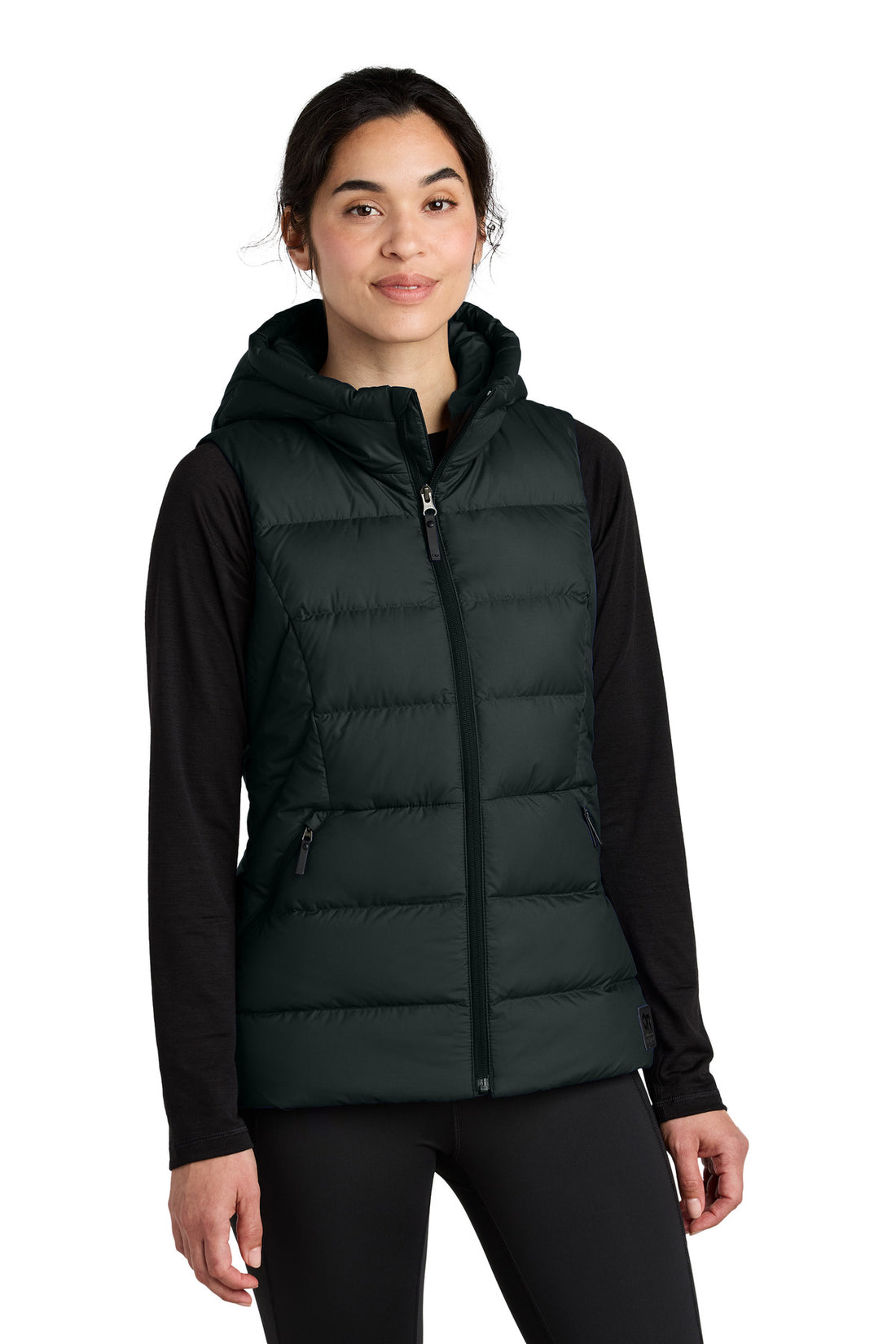 LIMITED EDITION Outdoor Research® Women's Coldsnap Hooded Down Vest OR322218 - Black - L