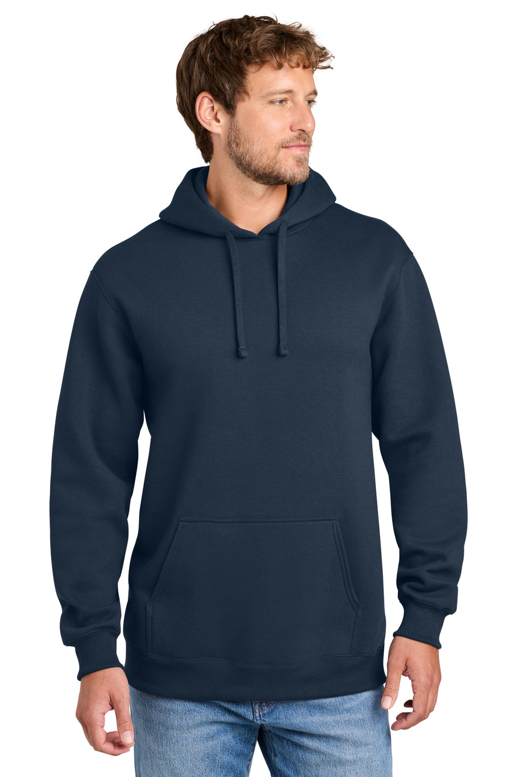 Port & Co® Foundation Fleece Pullover Hooded Sweatshirt PC107H