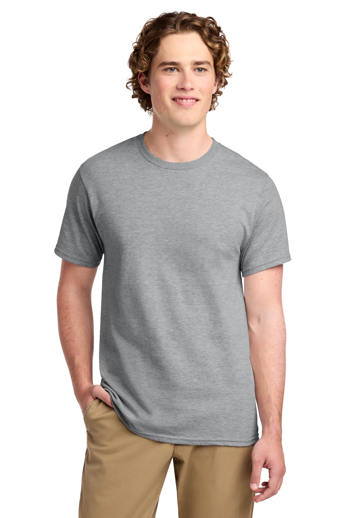 Port & Co® Ring Spun Cotton Tee. PC150 - Athletic Heather - 2XL