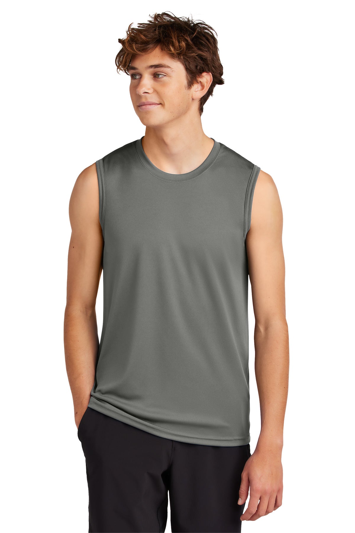 Port & Co® Performance Sleeveless Tee PC380SL - Charcoal - 2XL