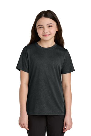 Port & Co® Youth Heather Performance Tee PC390Y