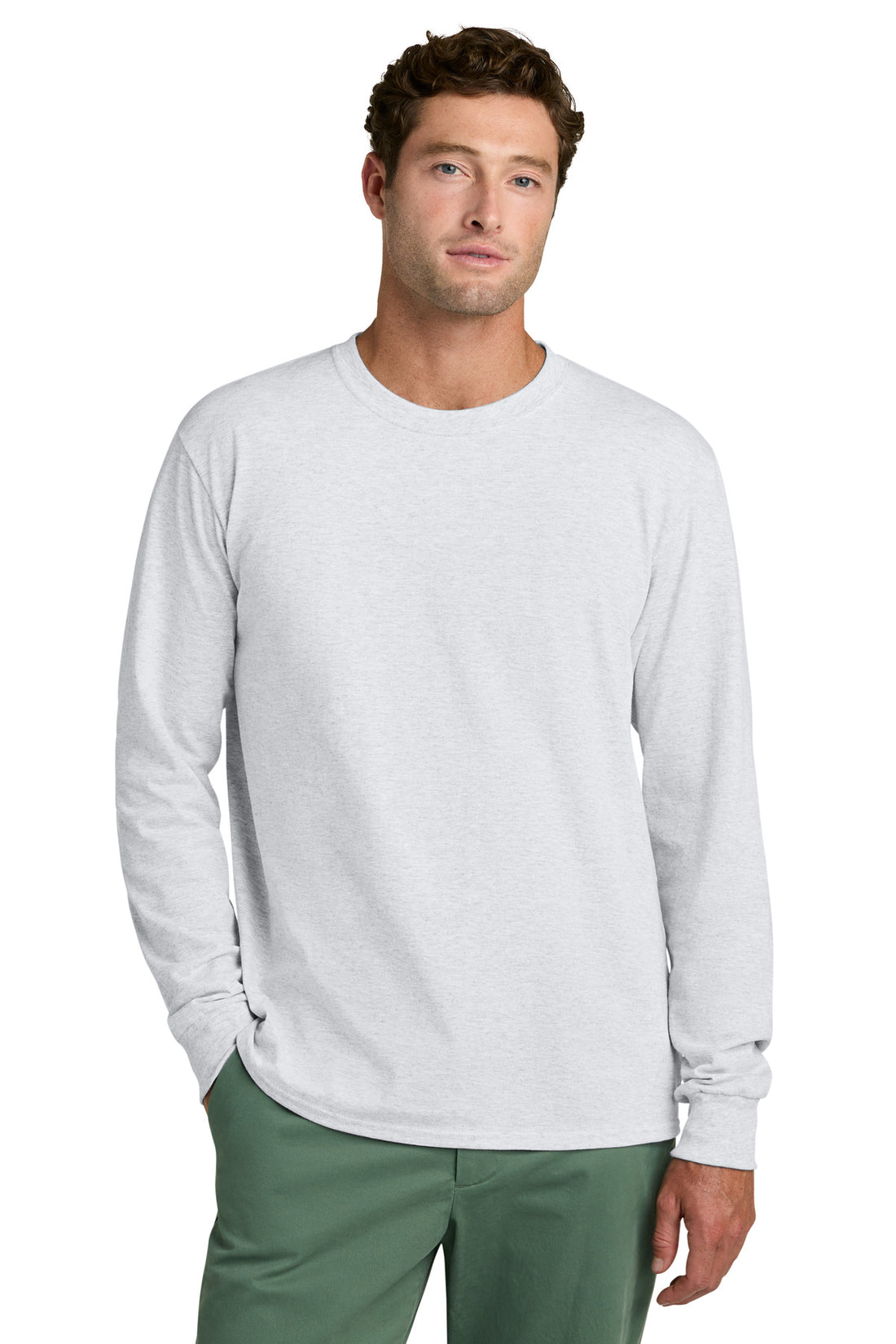 Port & Co® Long Sleeve Core Cotton Tee. PC54LS