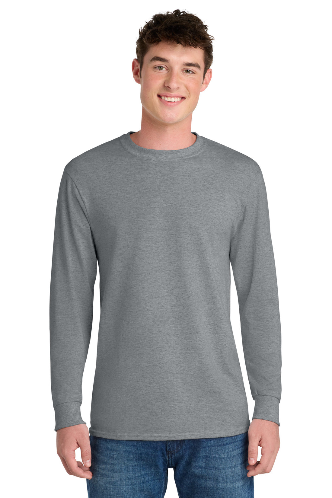 Port & Co® Long Sleeve Core Blend Tee. PC55LS