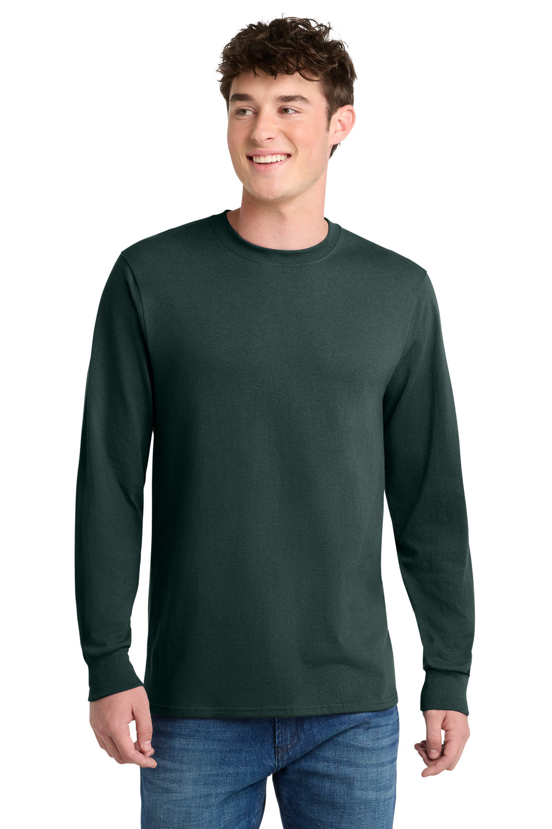 Port & Co® Long Sleeve Core Blend Tee. PC55LS