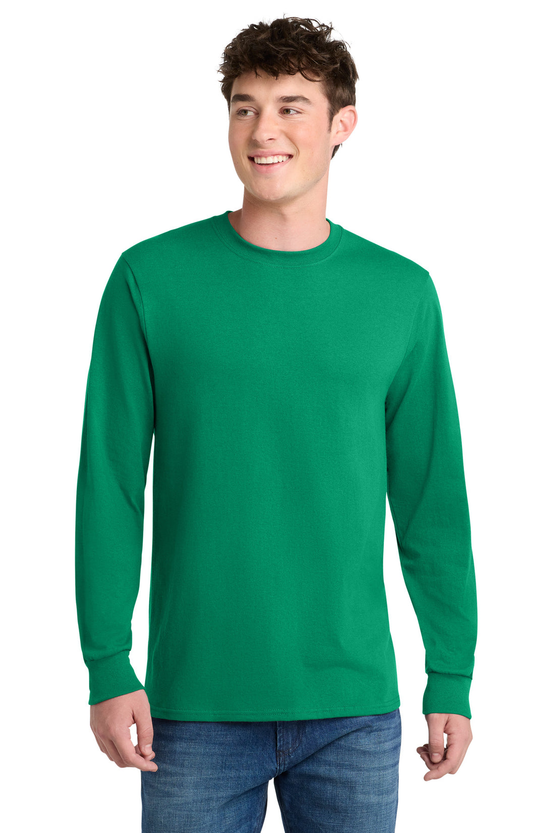 Port & Co® Long Sleeve Core Blend Tee. PC55LS