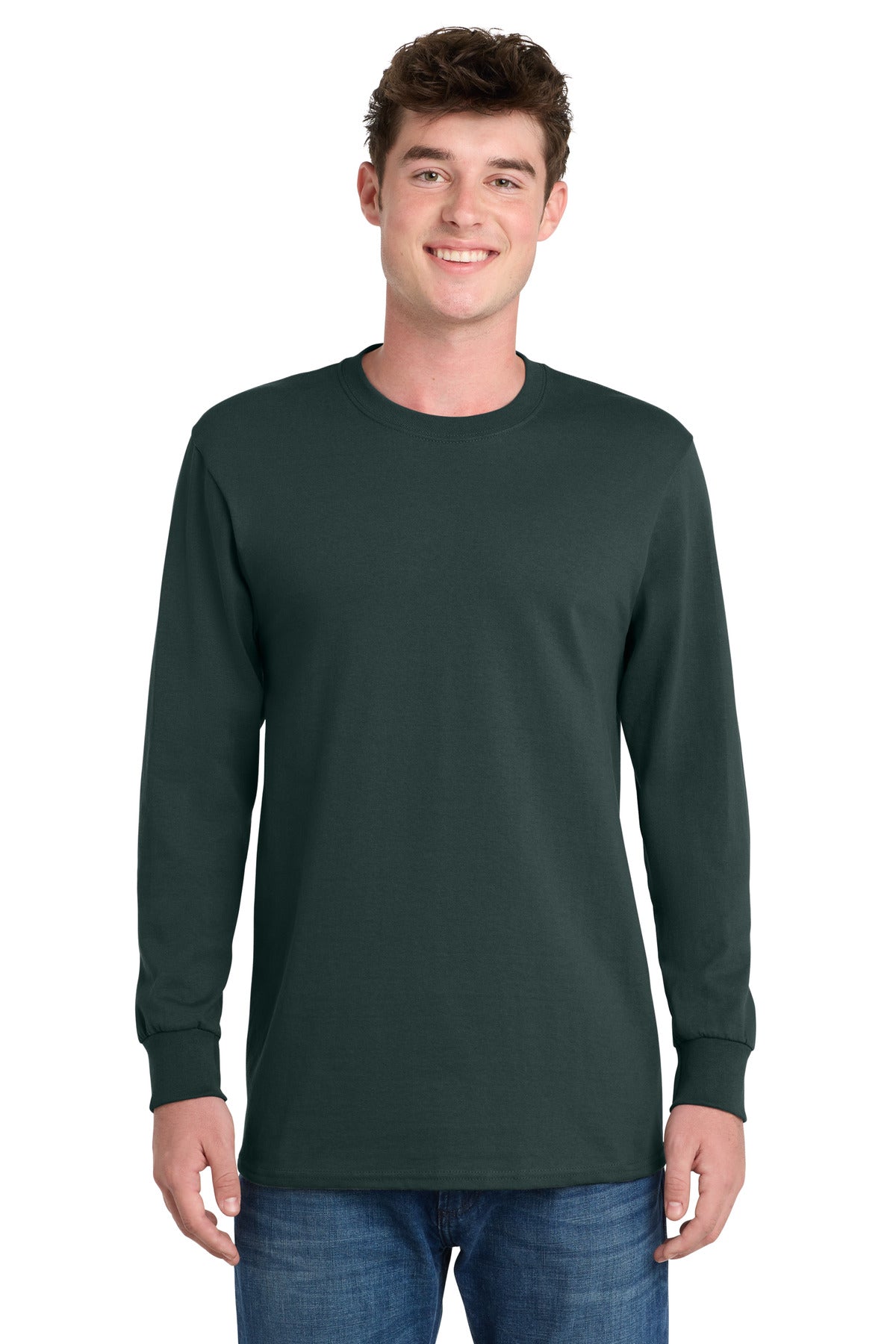 Port & Co® Tall Long Sleeve Essential Tee. PC61LST