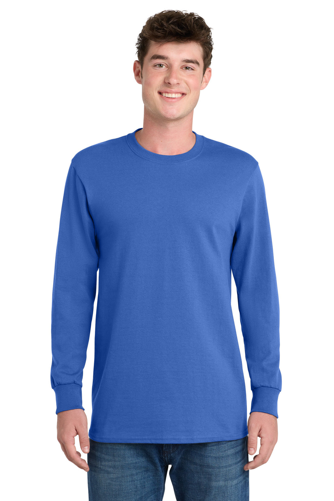 Port & Co® Tall Long Sleeve Essential Tee. PC61LST