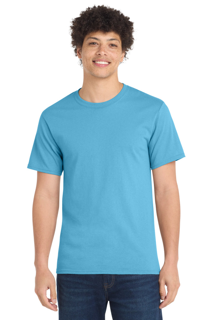 Port & Co® Tall Essential Tee.  PC61T - Aquatic Blue - 2XLT