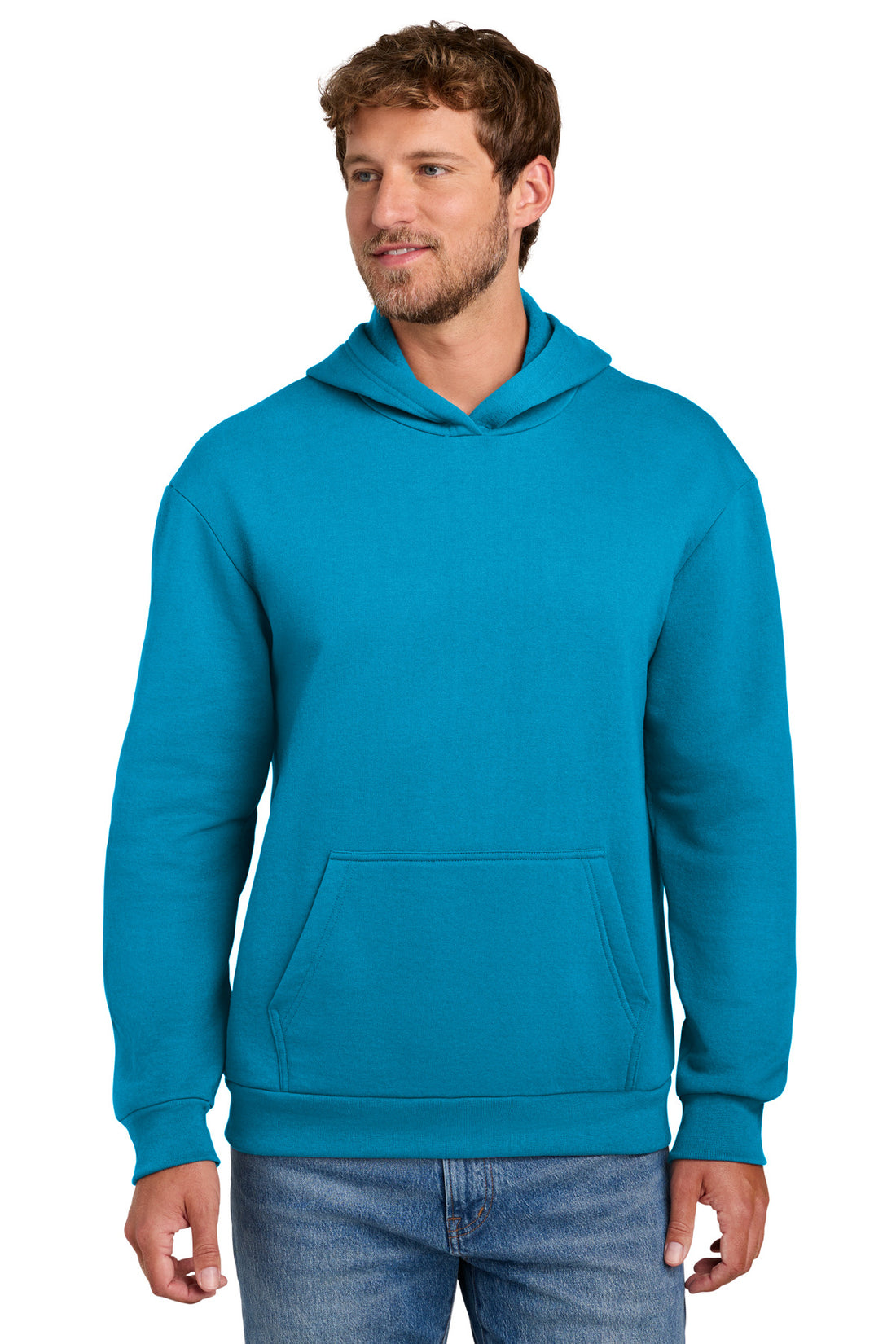 Port & Co® Easy Fleece Pullover Hooded Sweatshirt PC68H