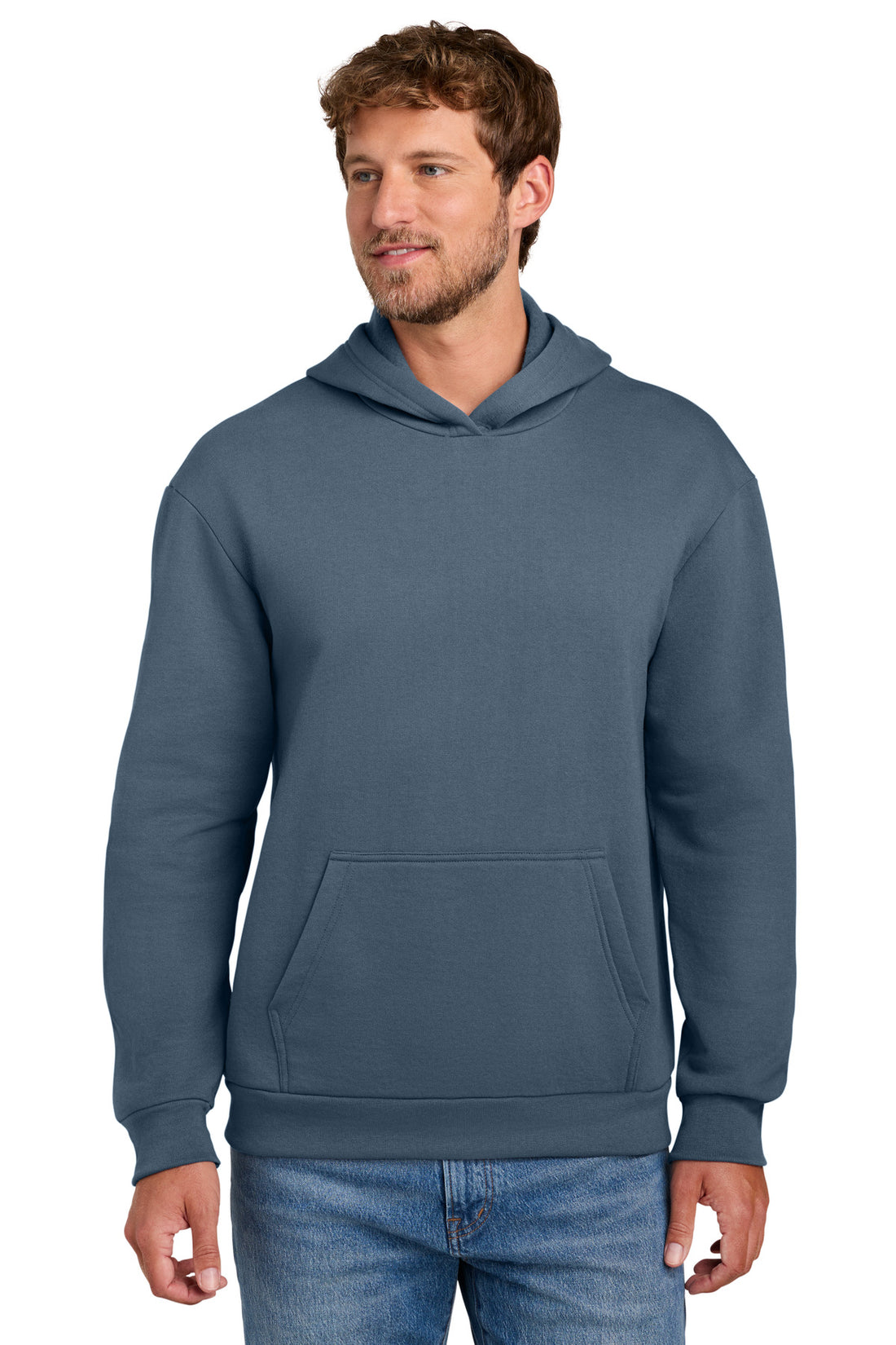 Port & Co® Easy Fleece Pullover Hooded Sweatshirt PC68H