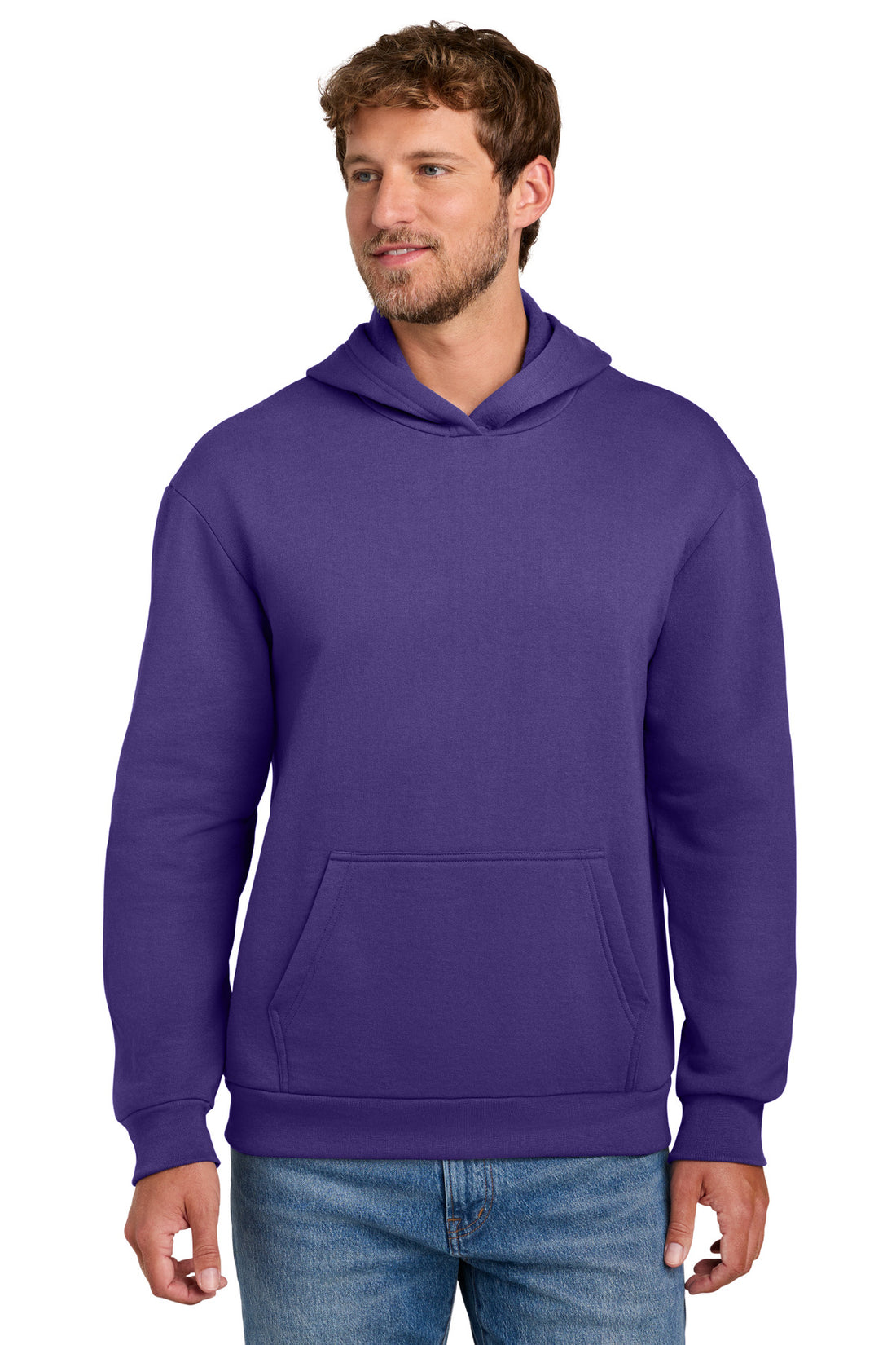 Port & Co® Easy Fleece Pullover Hooded Sweatshirt PC68H