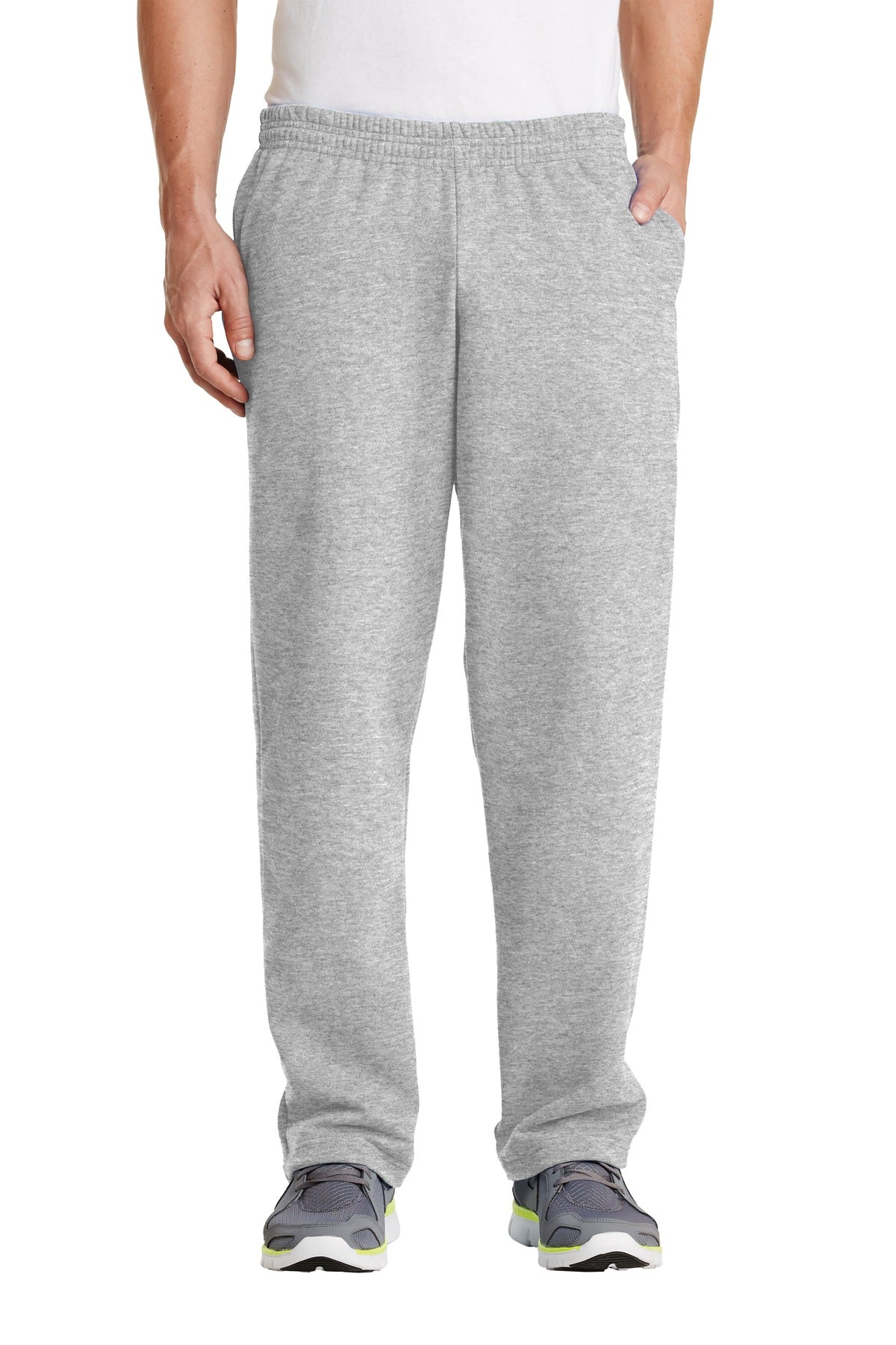 Port & Co® Core Fleece Sweatpant with Pockets. PC78P - Ash - 2XL