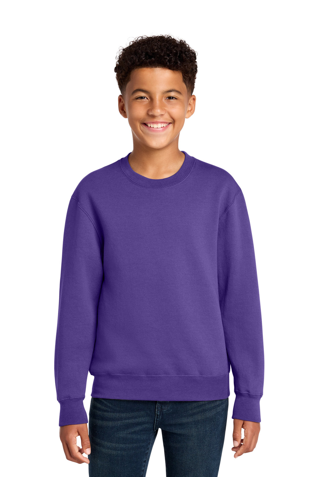 Port & Co® Youth Core Fleece Crewneck Sweatshirt PC78Y