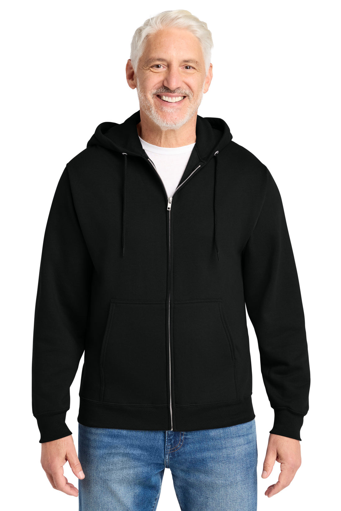 Port & Co® Core Fleece Full-Zip Hooded Sweatshirt. PC78ZH