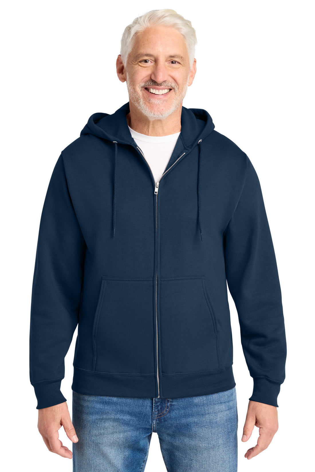 Port & Co® Core Fleece Full-Zip Hooded Sweatshirt. PC78ZH
