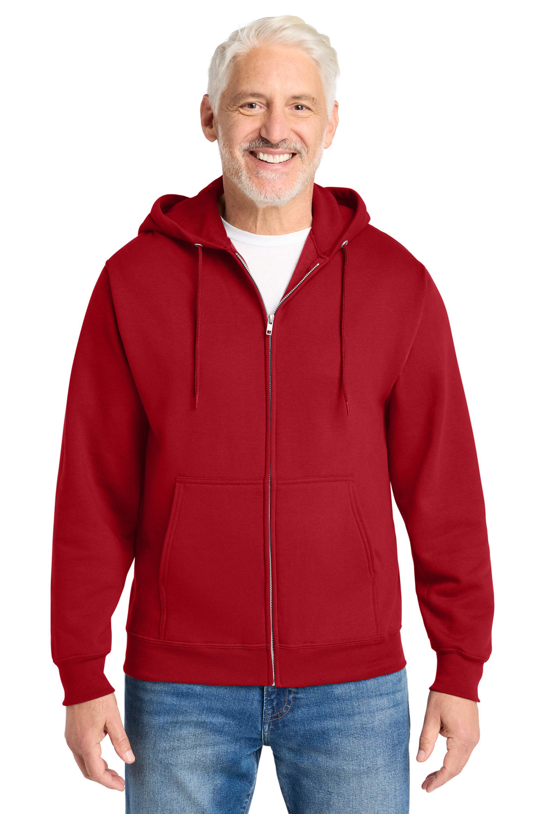 Port & Co® Core Fleece Full-Zip Hooded Sweatshirt. PC78ZH