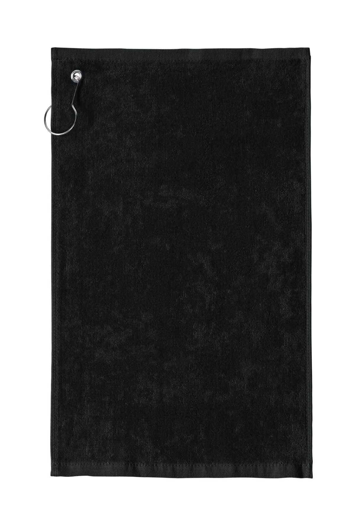 Port Authority ® Grommeted Hemmed Towel PT400 - Black - OSFA