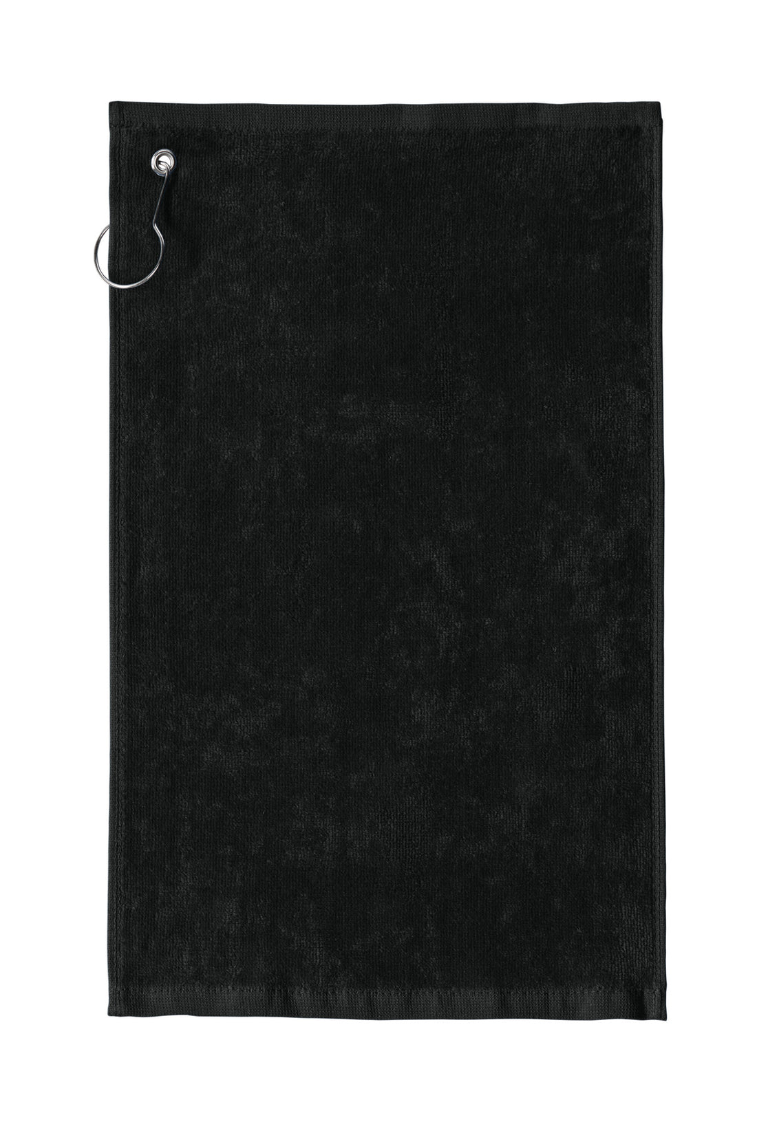 Port Authority ® Grommeted Hemmed Towel PT400 - Black - OSFA