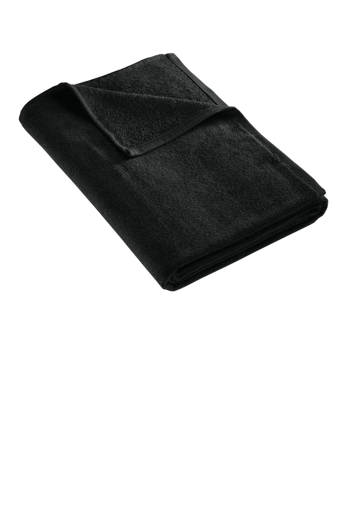 Port Authority ® Value Beach Towel PT44 - Black - OSFA