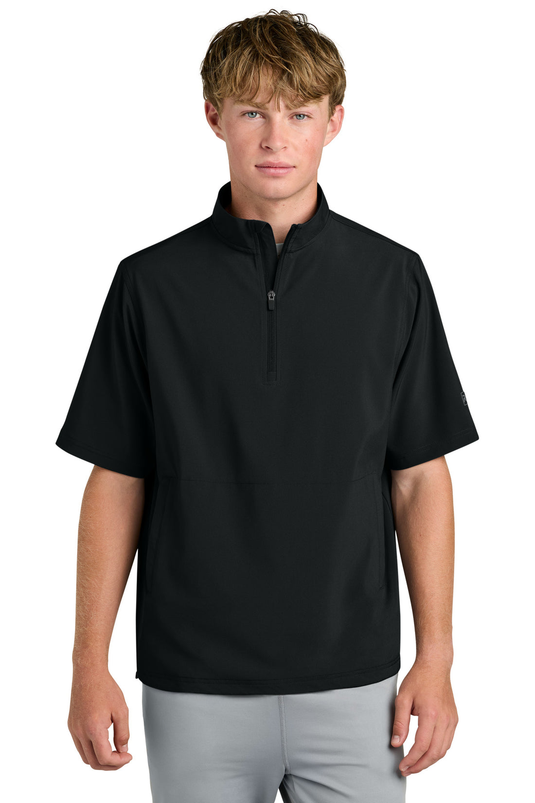 Richardson Barrage Wind Shirt RA7400SSQ - Black - 2XL