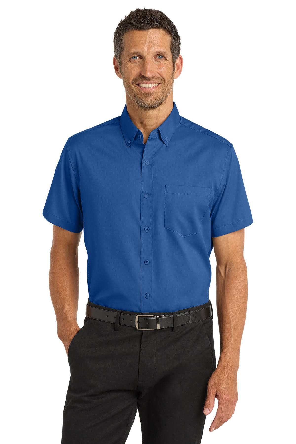 Port Authority® Short Sleeve SuperPro Twill Shirt. S664