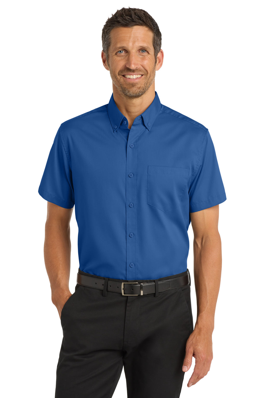Port Authority® Short Sleeve SuperPro Twill Shirt. S664
