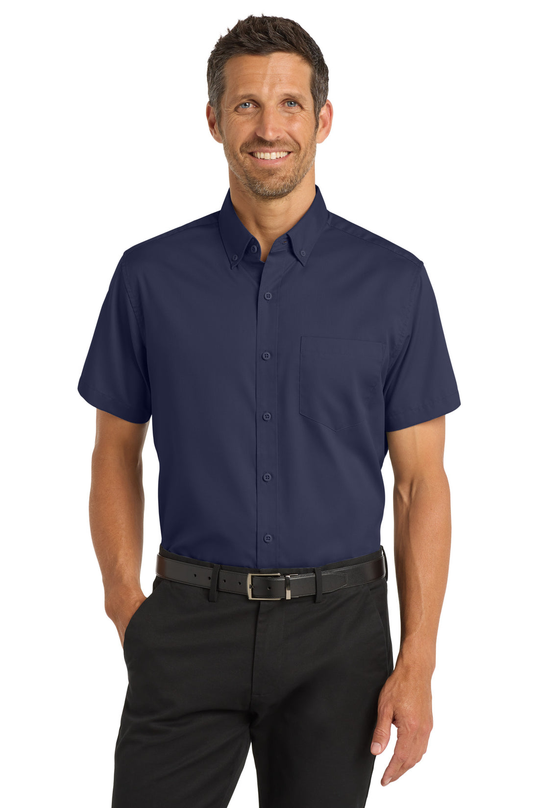 Port Authority® Short Sleeve SuperPro Twill Shirt. S664