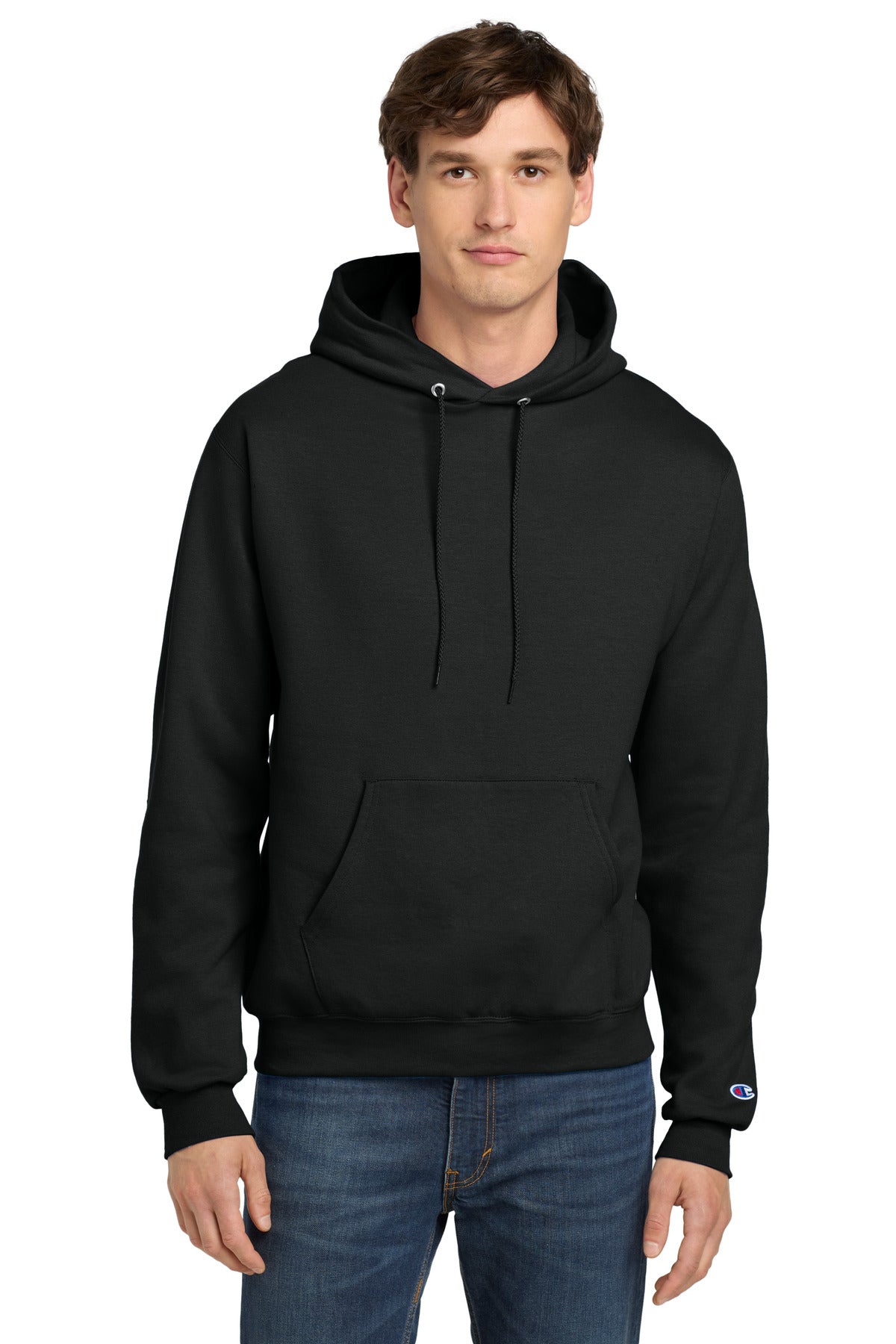 Champion®  Powerblend® Pullover Hoodie. S700 - Black - 2XL