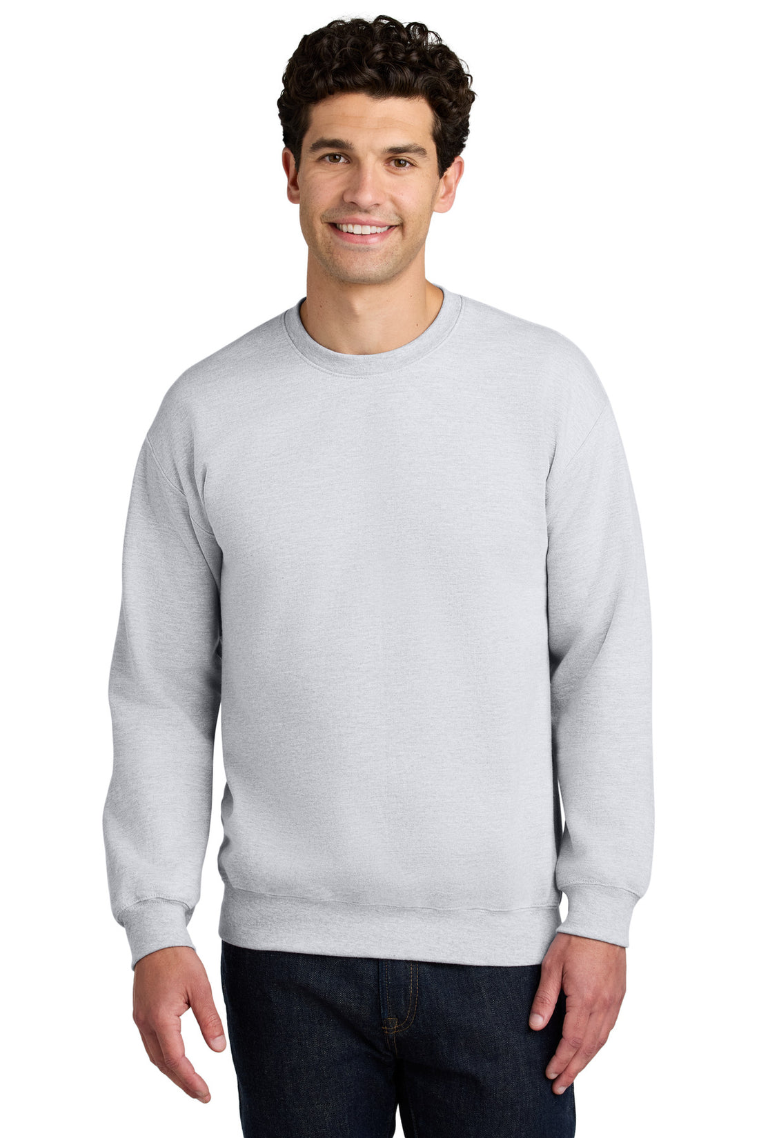 Gildan® Softstyle® Crewneck Sweatshirt SF000 - Ash Grey - 2XL