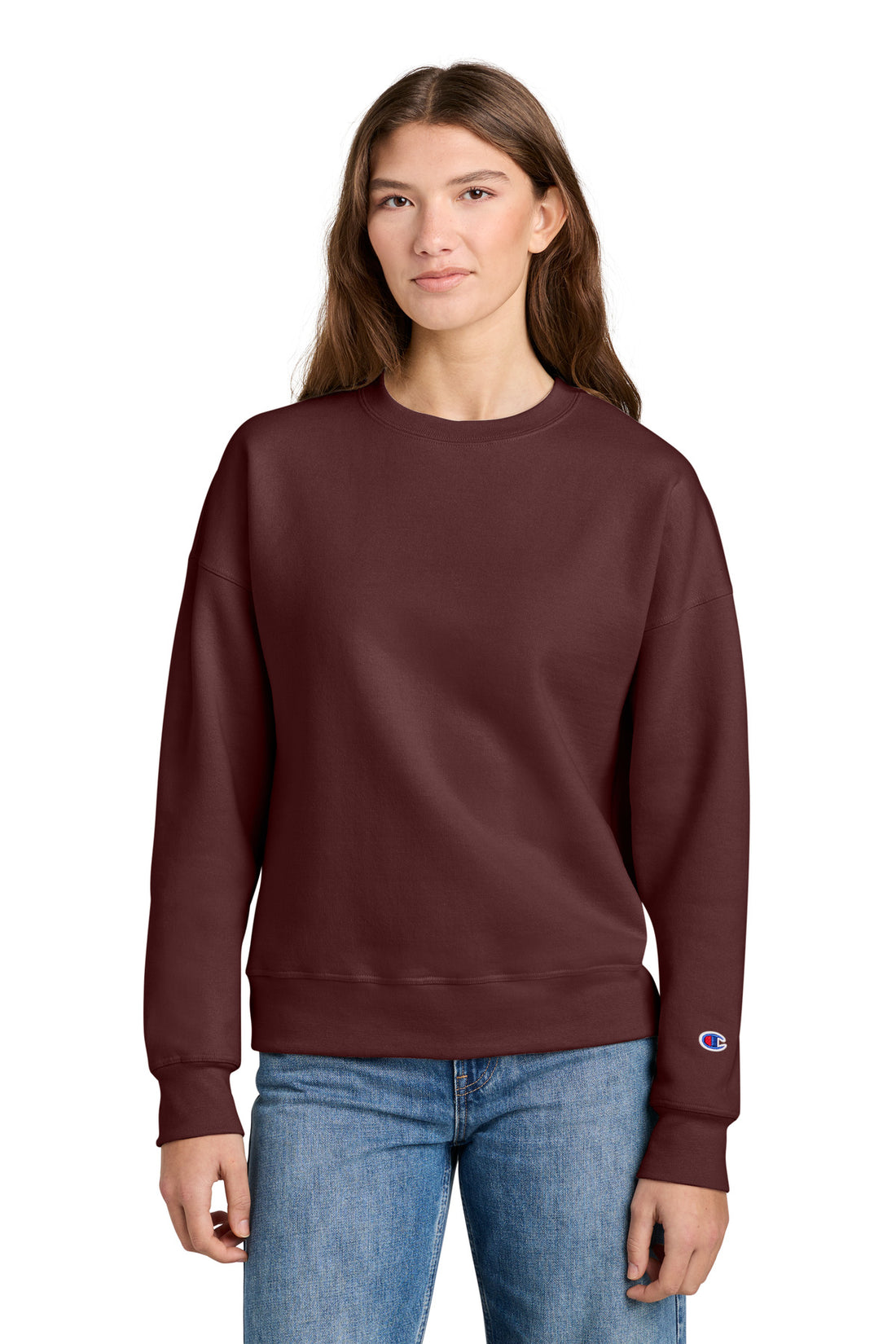 Champion® Women's Powerblend® Crewneck Sweatshirt SL650