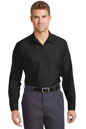 Red Kap® Long Size  Long Sleeve Industrial Work Shirt. SP14LONG