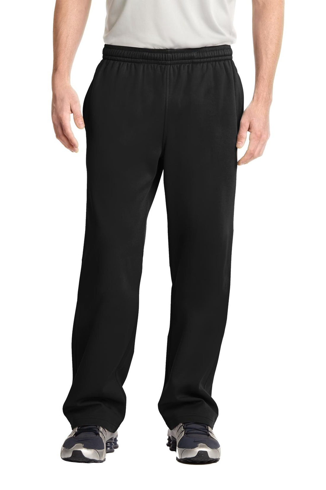 Sport-Tek® Sport-Wick® Fleece Pant. ST237 - Black - 2XL
