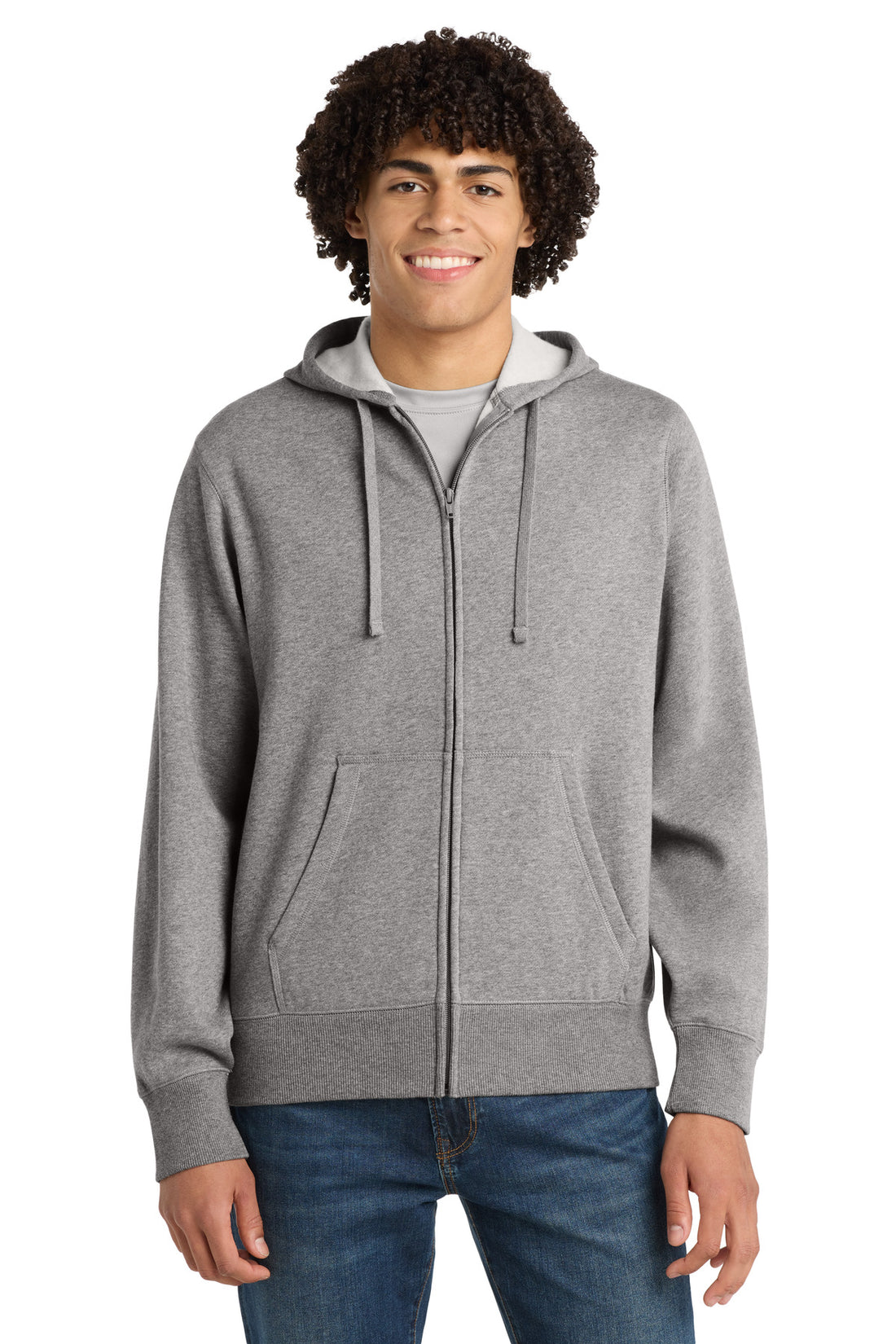 Sport-Tek® Full-Zip Hooded Sweatshirt. ST258
