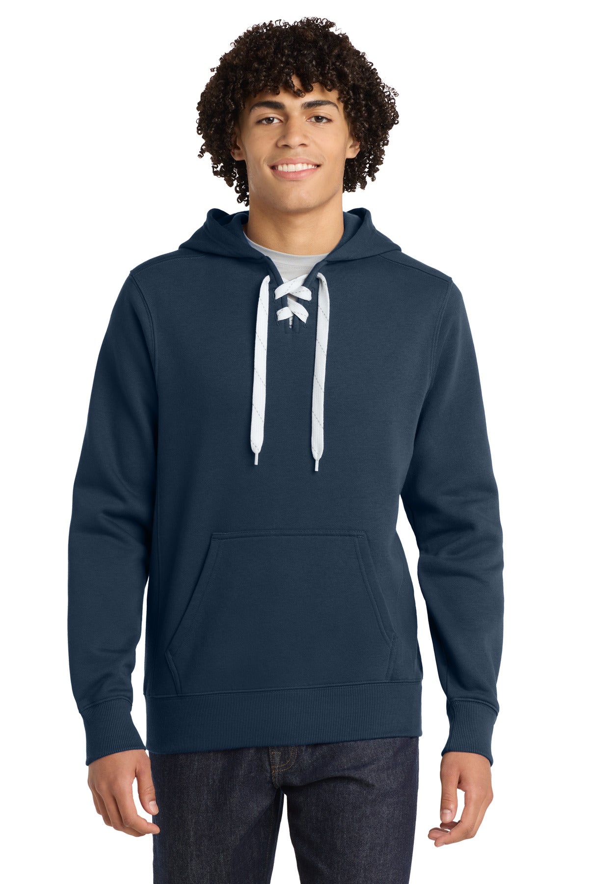 Sport-Tek® Lace Up Pullover Hooded Sweatshirt. ST271