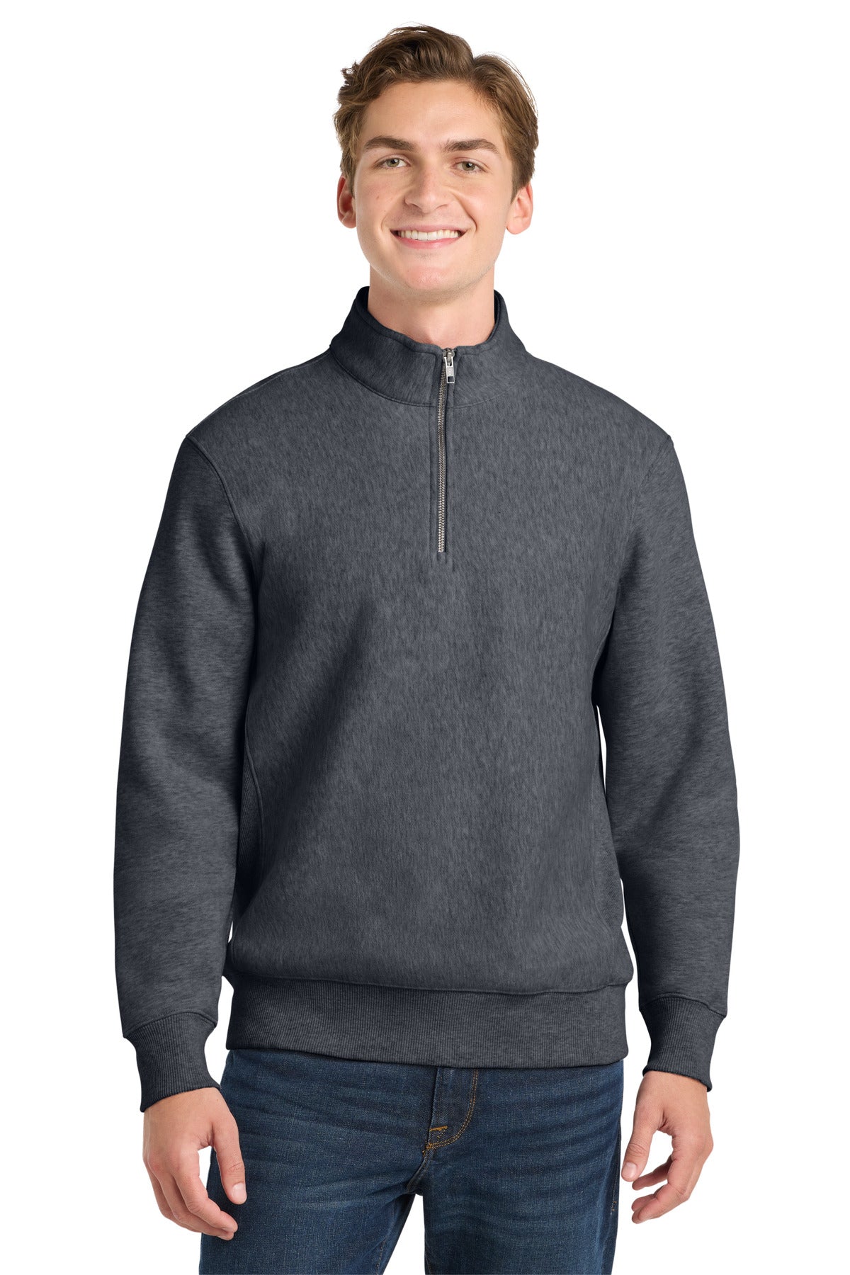 Sport-Tek® Super Heavyweight 1/4-Zip Pullover Sweatshirt. ST283