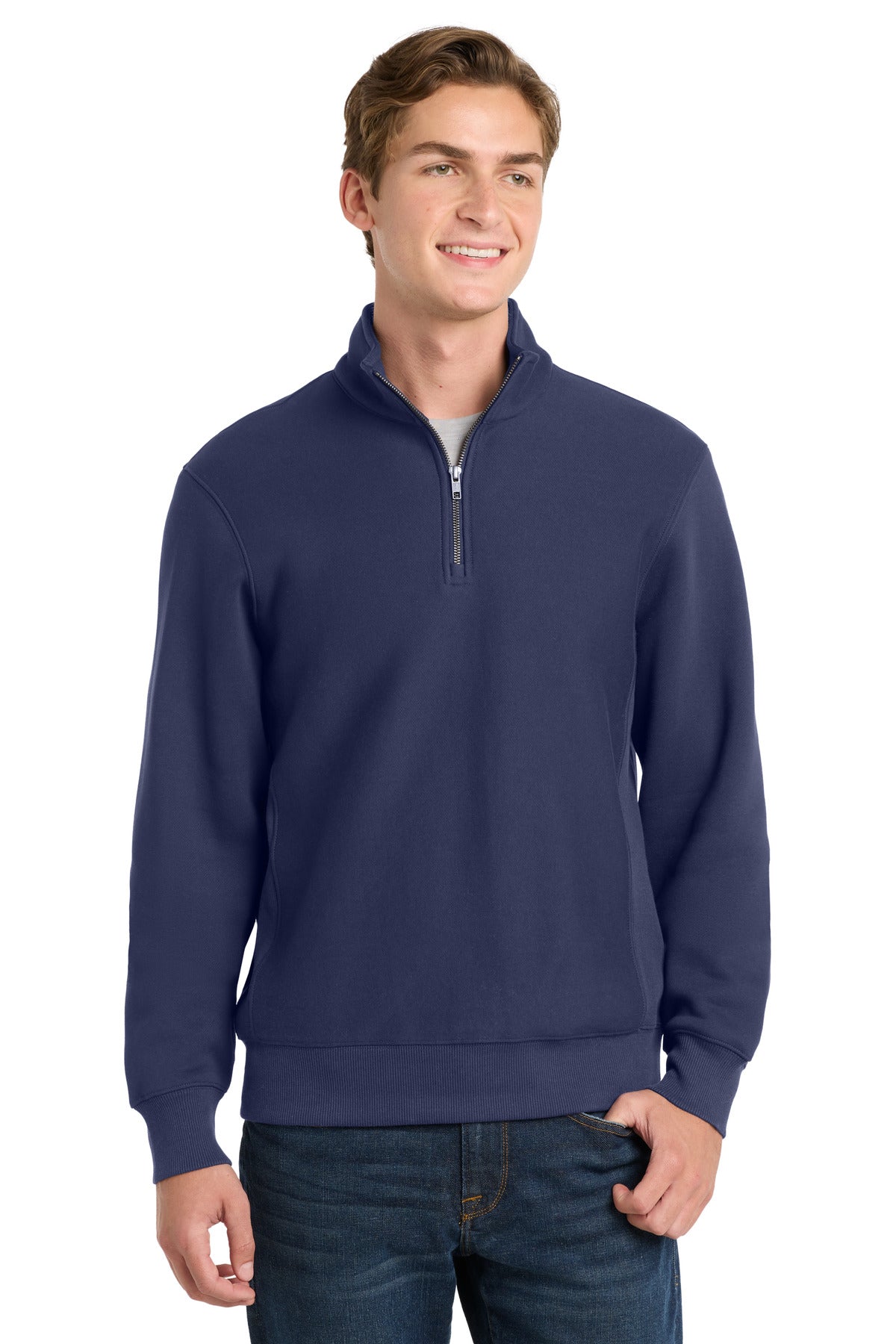 Sport-Tek® Super Heavyweight 1/4-Zip Pullover Sweatshirt. ST283