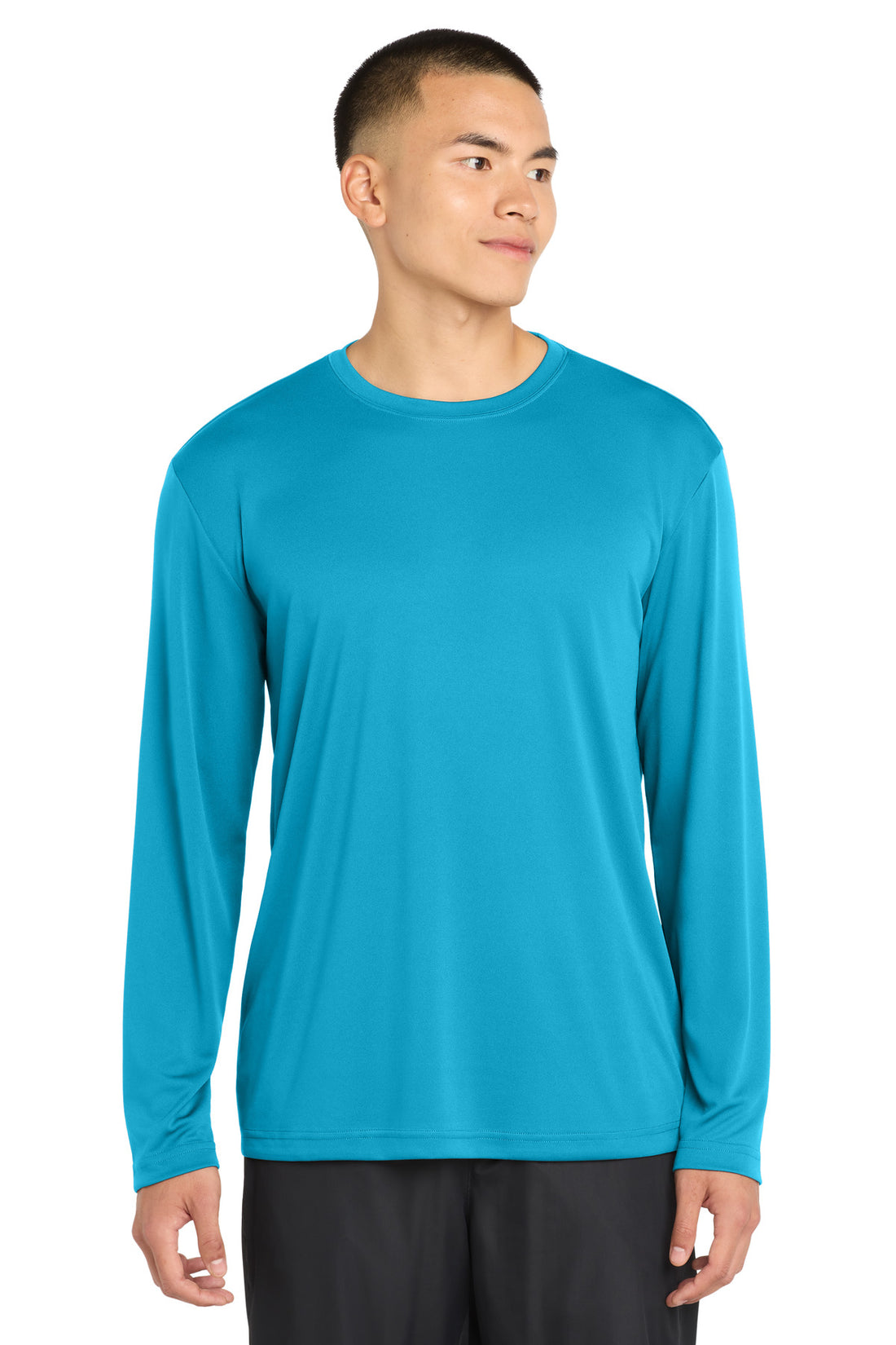 Sport-Tek® Long Sleeve PosiCharge® Competitor Tee. ST350LS - Atomic Blue - 2XL
