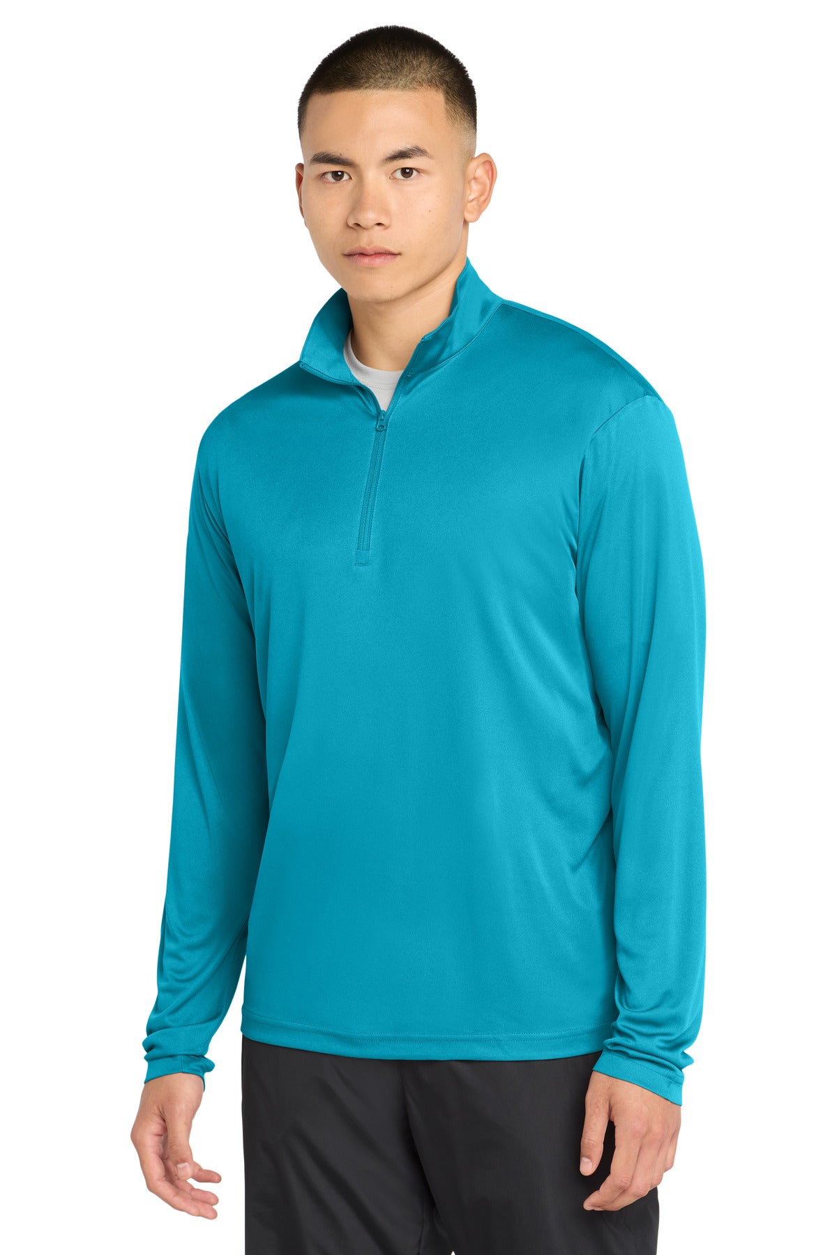Sport-Tek® PosiCharge® Competitor 1/4-Zip Pullover. ST357 - Atomic Blue - 2XL