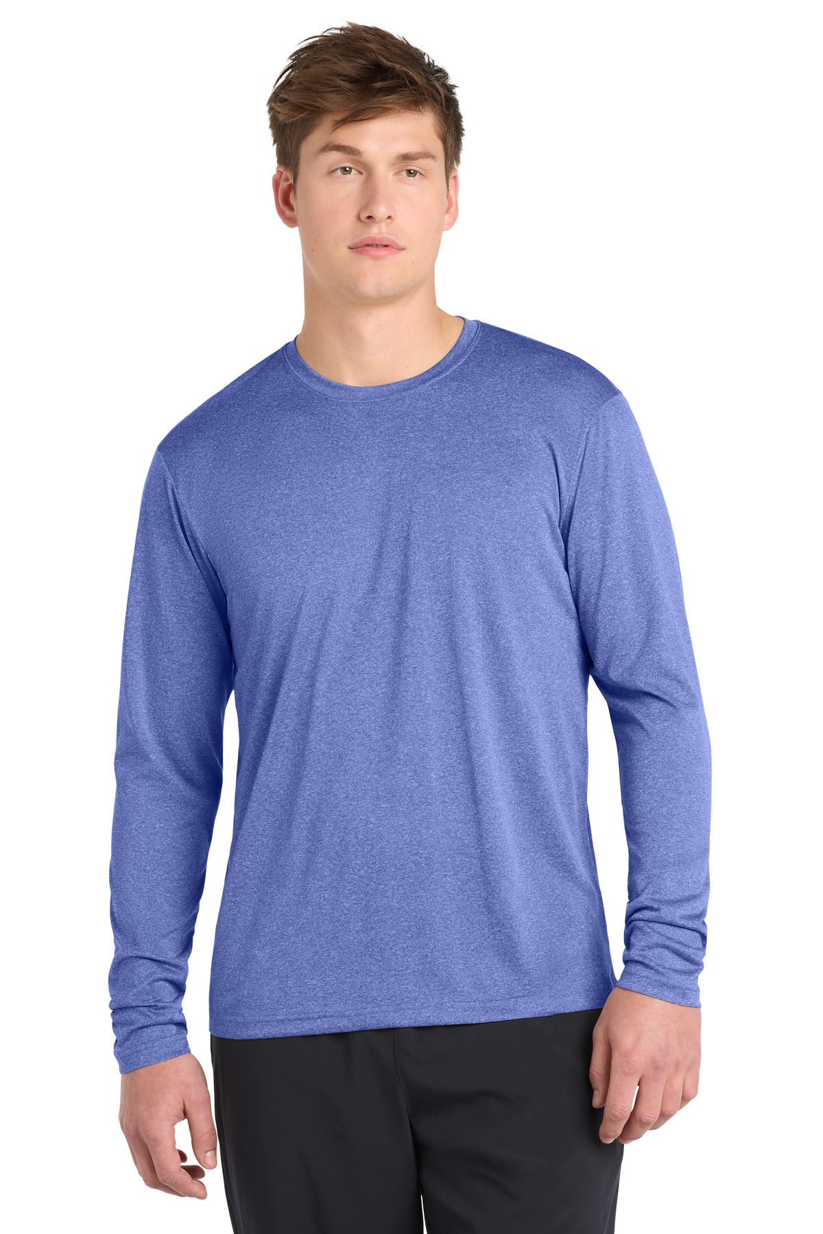 Sport-Tek® Long Sleeve Heather Contender Tee. ST360LS