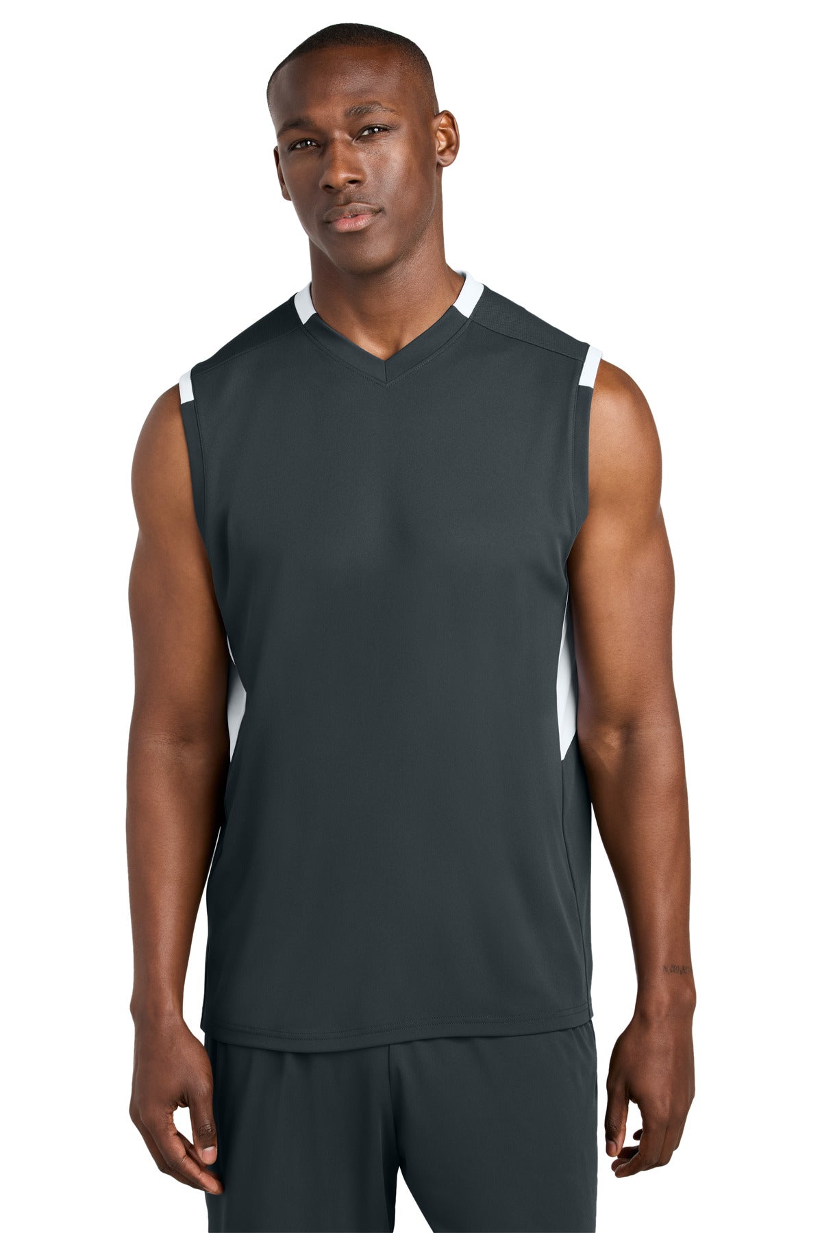Sport-Tek® Club Sleeveless V-Neck ST441