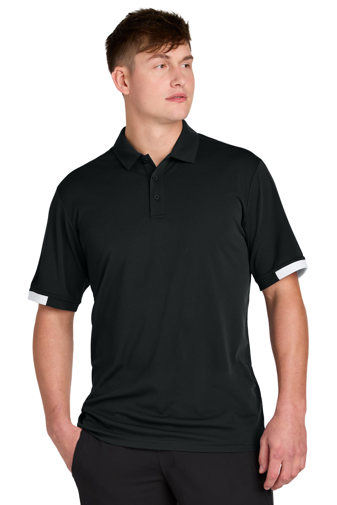 Sport-Tek® Club Colorblock Polo ST444