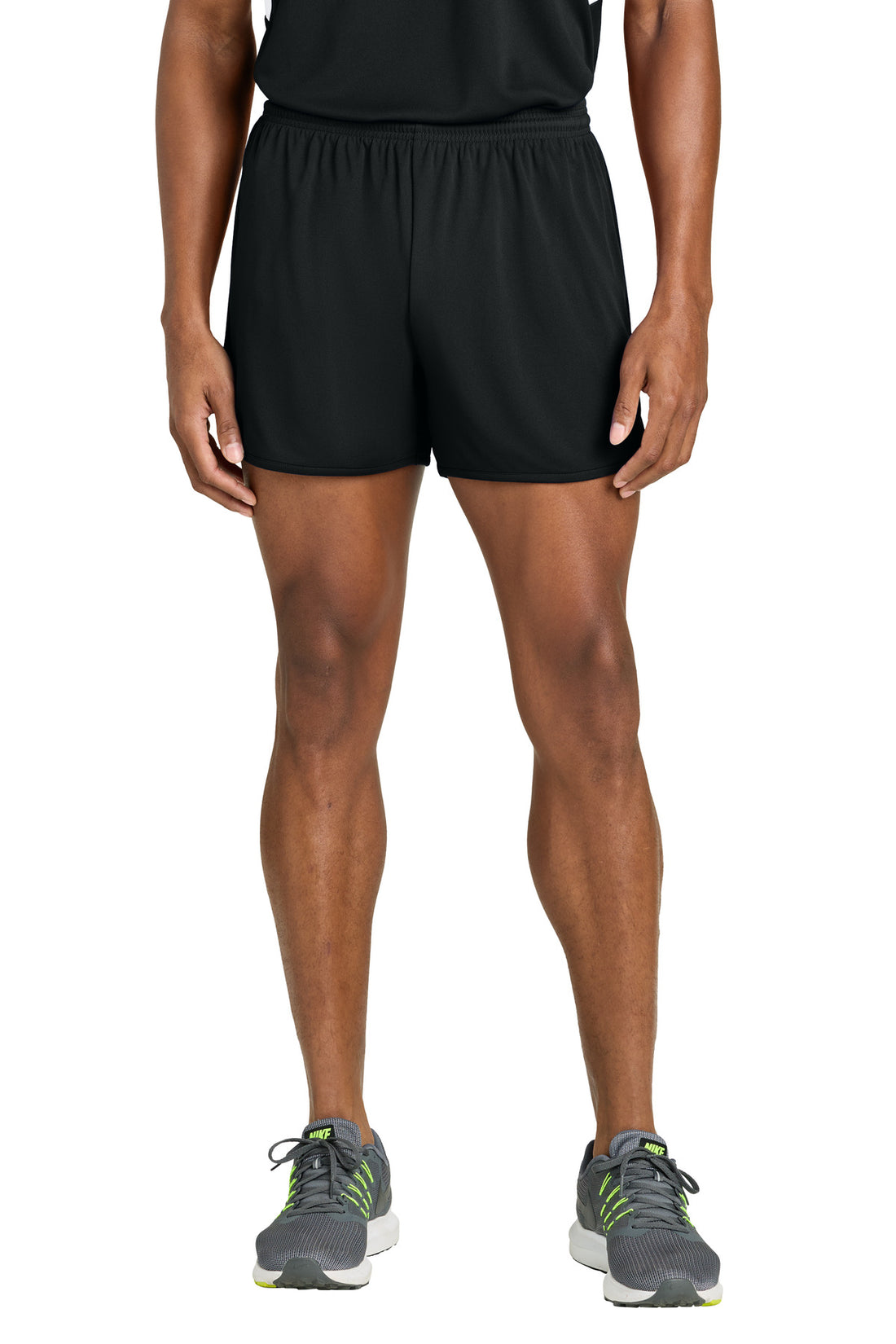 Sport-Tek® Club 4  Track Short ST447 - Black - 2XL