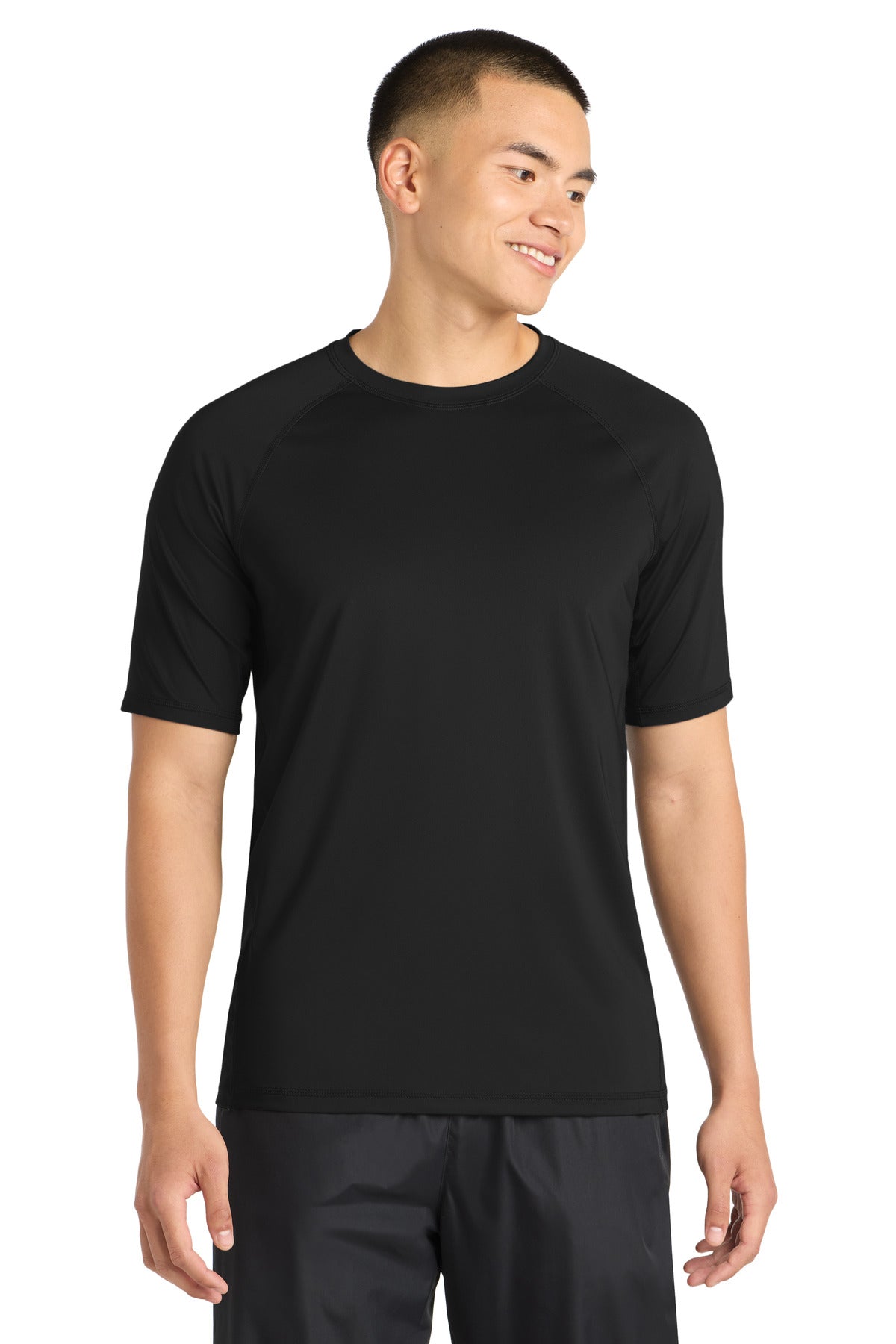 Sport-Tek ® Rashguard Tee. ST470 - Black - 2XL